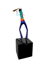 Load image into Gallery viewer, Paper Mache Sculpture Figure Aviator