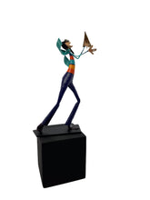 Load image into Gallery viewer, Paper Mache Sculpture Figure Aviator