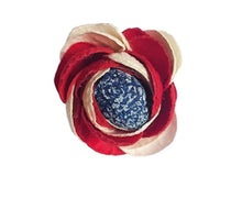 Load image into Gallery viewer, Magnolia Pin Brooch Special Edition USA Flag