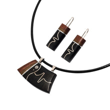 Cargar imagen en el visor de la galería, Conjunto Electro Collar y Aros