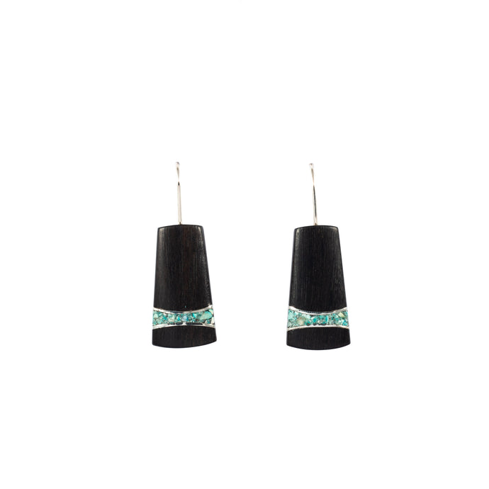 Turquoise Cone Earring