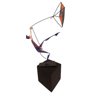 Sculpture en papier mâché Figure Cerf-volant