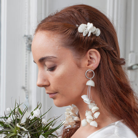 Jellyfish Earrings Bride