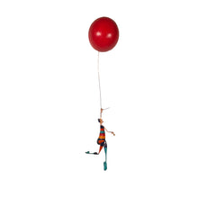 Load image into Gallery viewer, Red Balloon Paper Mache Mobile Sculpture