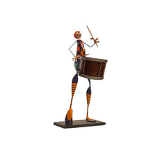 Load image into Gallery viewer, Paper Mache Sculpture Figure The Drummer