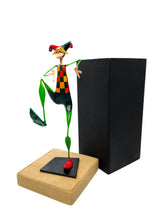 Load image into Gallery viewer, Paper Mache sculpture figure The Harlequin