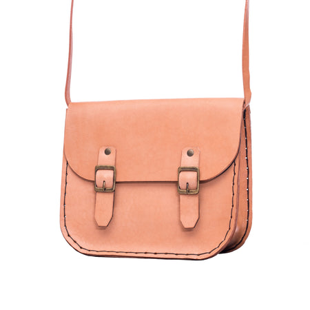 Two Strap Leather Handbag