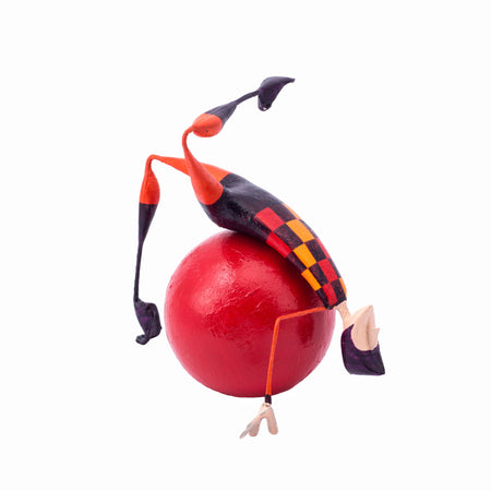 Escultura de Papel Maché Figura Esferodinamia