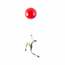 Charger l&#39;image dans la galerie, Sculpture mobile en papier mâché Ballon Rouge