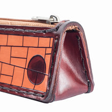 Load image into Gallery viewer, Purse with Leather Bellows, Pencil Case