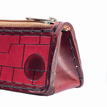 Load image into Gallery viewer, Purse with Leather Bellows, Pencil Case